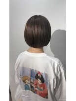 エイプリルセカンド 聖蹟桜ヶ丘駅店(april 2nd) 透明感グレージュボブ☆