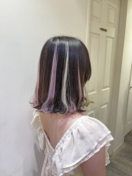 コル(CoL) ポイントエクステでデザインカラーに!