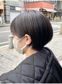 綺麗シルエット　ショートボブスタイル