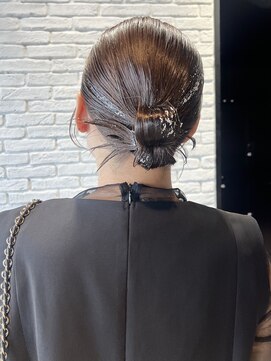 ガーデントウキョウ(GARDEN Tokyo) ヘアアレンジ/ヘアセット/銀箔/金箔/パーティアレンジ/お呼ばれ