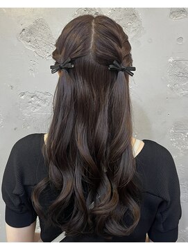 編み込みツイン☆