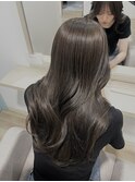 【韓国風】ダスティグレージュ