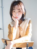 レゴ(REGO)&nbsp;大人ガーリー #ダークアッシュミディアムレイヤーカット