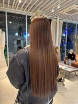 オブジェ シエル(obje't ciel) 【obje't ciel】スーパーロング/ナチュラルブラウン【上原彩愛】