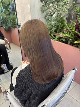 キャラハーフ 池袋東口店(KYARA HALF) オリーブベージュ/ダメージレスカラー