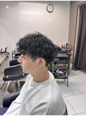ツイストスパイラルパーマ 縦落ちツイスト 縦落ちスパイラル