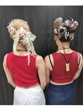 ヘアメイク/着付け/撮影専門店 BlueDaisy お祭り/だんじり/盛り髪/ヘアセット