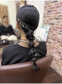 お呼ばれヘアセット