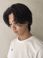 パーク(PAAQ)&nbsp;フェザーパーマニュアンスパーマ毛流れパーマメンズパーマ