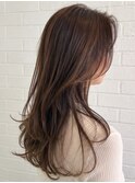 動きを楽しむロング