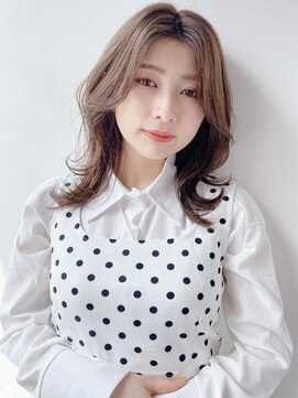 ケーツー エソラ池袋店(K-two) 韓国風ミディアムレイヤー♪［髪質改善/池袋&目白&大塚］
