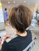 アノーテ(A'NOTE)&nbsp;ショート/ハイライト/レイヤーカット/髪質改善/ボブ/白髪ぼかし