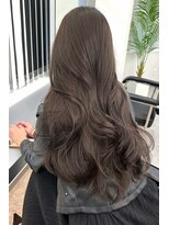 ランズ アネックス 梅田(LANDS ANNEX)&nbsp;くすみベージュレイヤーカット 【大阪 梅田】