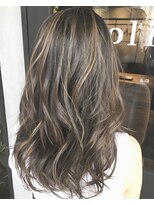 オリ(oli)&nbsp;外国人風ハイライト　アディクシーグレーパール