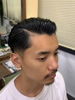 タケシズバーバー(BARBER) ダークネイビーフェード