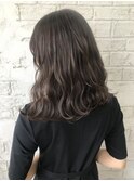 くすみカラーモカブラウンヘアセット大人かわいいグレージュ4036