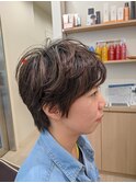 爽やかショートヘア
