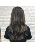 ロングスタイル×ソフトバレイヤージュ