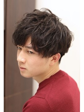 ヘアーアンドグルーミング ヨシザワインク(HAIR&GROOMING YOSHIZAWA Inc.) 【ヨシザワ人形町】ツーブロッククラウドマッシュ