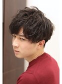 【ヨシザワ人形町】ツーブロッククラウドマッシュ