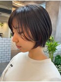 ナチュラルな色味が◎大人ショート