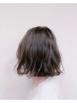 トップヘアー 総社店(TOP HAIR) ウェーブボブ×ラベージュカラー