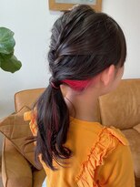 エルフゥ(Elle fou)&nbsp;インナーカラー　ビビットカラー