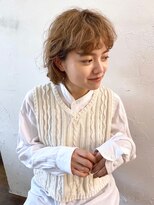 ハニーマスタード(HONEY MUSTARD)&nbsp;柔らかなニュアンスパーマ