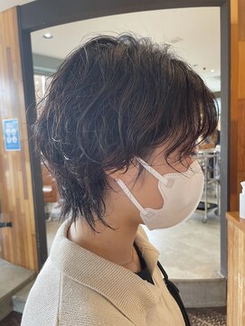 ヘアラウンジ アングゥ(hair lounge ungu) マッシュウルフ