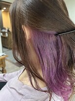 ラルート バイ ルレーヴ 藤枝青島店(La route by Le reve)&nbsp;インナーカラー［藤枝/藤枝駅/髪質改善/縮毛矯正/メンズ］