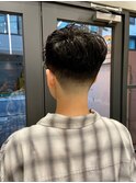 バーバー　刈り上げショート/アップバング/フェードカット