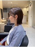 ぱっつんボブ