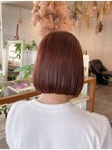 しばれるパッツりボブ