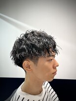 リバティシェアバーバー 銀座(LIBERTY SHARE BARBER)&nbsp;メンズショート/ツイストスパイラルパーマ