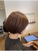 20代30代40代50代大人可愛い◎前下がりショートボブ