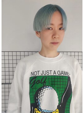 バックボッカー(BACK BOCKER) 水色ショート