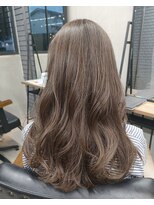 イキプラスディードットログ 大和八木駅前店(ikii+D.Log) オリーブベージュ 透明感カラー ニュアンスカラー 大和八木