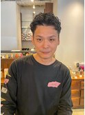 【前川卓磨】ニュアンスショートパーマ