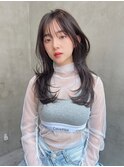 【kate 大宮】アッシュグレージュ×ロングレイヤー
