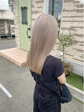 ヘアーアンドライフミルコ(miRuko) ハイトーンミルクティー