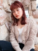 アカサ(A.casa)&nbsp;チェリーレッドカラー/20代/30代/40代/50代/西阿知/イオン倉敷