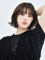 ロアー ヘアー マックイーン 流山おおたかの森店(RAWR hair McQueen) 【RAWR】外ハネボブ くびれショート 小顔　イメチェン