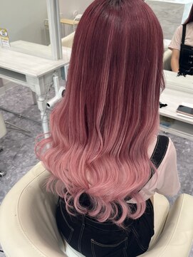 ココエクステンション 香林坊店(coco extension) ピンクグラデーション