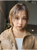 レイヤーカット/ウェットヘア/縮毛矯正/ニュアンスパーマ