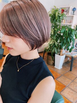 ロウバイレボ 柏(lou by revo) ショートボブ/ミニボブ/マッシュ/切りっぱなし/柏駅