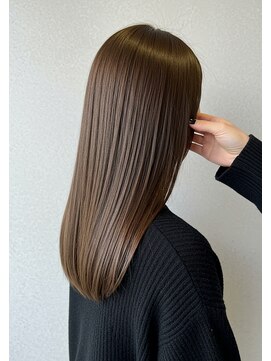 アントワープトーキョー(antwerp TOKYO) 30代40代50代酸性ストレート縮毛矯正髪質改善オリーブブラウン