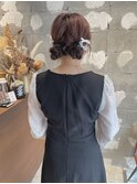 ひつじヘアアレンジ