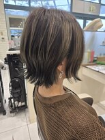 ヘアー＆メイク ルナルナ 明和店　HAIR＆MAKE LUNA LUNA 外ハネ ボブ