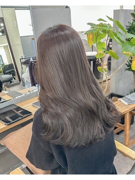 ノート(note) ☆透明感スモーキグレージュ髪質改善レイヤーカットブリーチなし