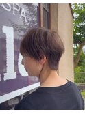 ショート・ラベンダー・髪質改善・マッシュ・ツーブロック